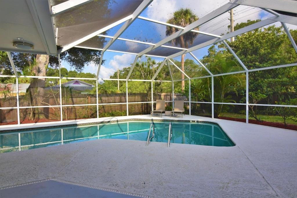 Villa Clematis House Near Arlington Park With Heated Pool Sarasota Exterior foto