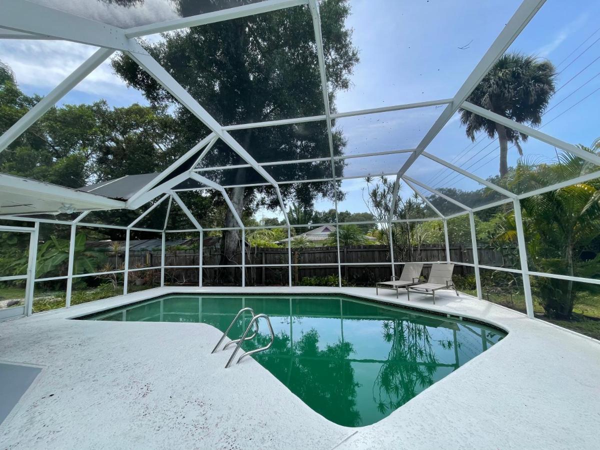 Villa Clematis House Near Arlington Park With Heated Pool Sarasota Exterior foto