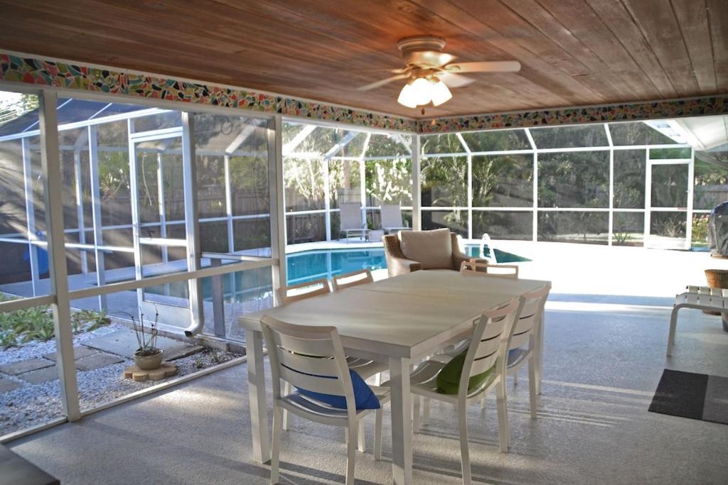 Villa Clematis House Near Arlington Park With Heated Pool Sarasota Exterior foto