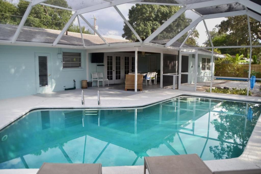 Villa Clematis House Near Arlington Park With Heated Pool Sarasota Exterior foto