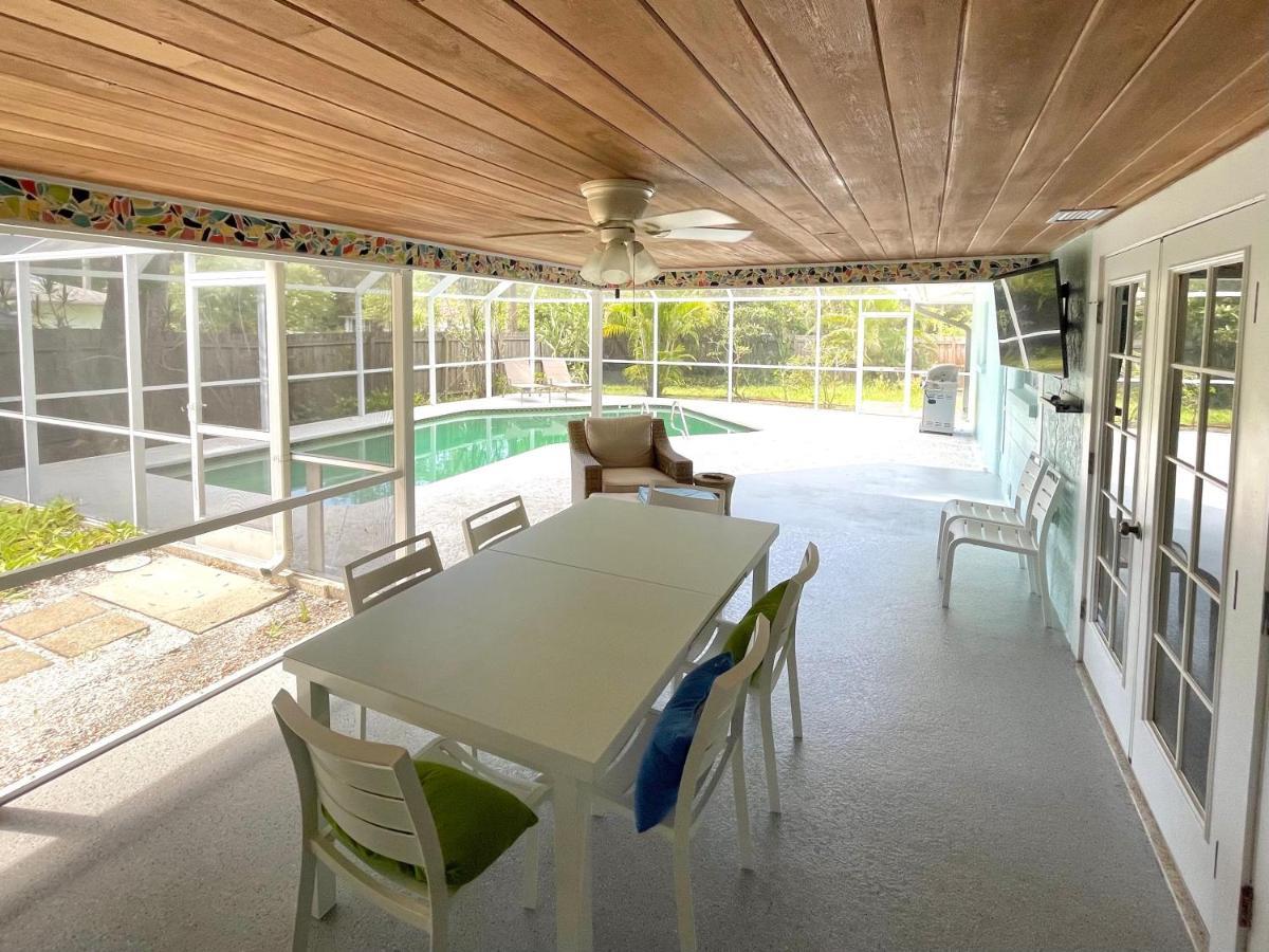 Villa Clematis House Near Arlington Park With Heated Pool Sarasota Exterior foto
